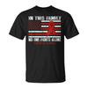 Red Heart Awareness Flag American Heart Disease Awareness T-Shirt