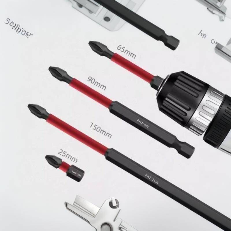 1 Set Anti Slip Bits Magnetic Screwdriver Bit Set Alloy Steel Impact Resistance Bits Phillip Suitable For Electric Drills