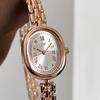 Simple, Niche, High Aesthetic, Artistic, Versatile Oval-Shaped Female Fashionable Quartz Clock Wristwatches