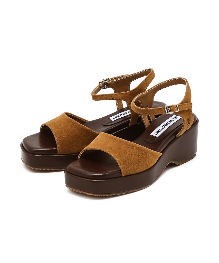 Jill By Jillstuart [Mauve] Basic Wedge Sandals - 2 Colors