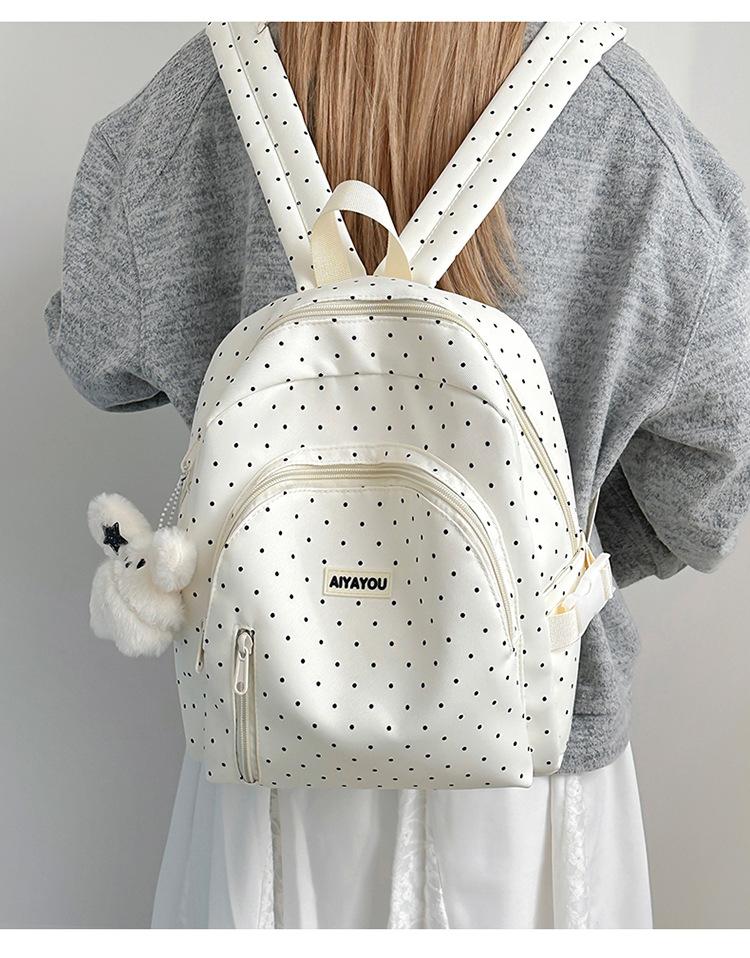 Schoolbag1011 spring new girls backpack high value cute large capacity versatile student casual backpack