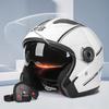 Motorcycle Helmet Electric Vehicle Helmet Four-Season Riding Helmet Motorcycle Helmet Anti-Fog Double Lens