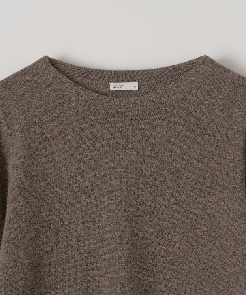 ANOTHER OFFICE WOMEN W. Libre Wool Basqueshirt (Heather Brown)