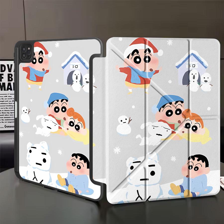 

Tablet Case For iPad Pro 2025 Mini 6 7 Air 4 5 M3 M2 1 2 M4 11inch Pro 11th 10th 9th 8th 7th 12.9inch Holder Cover Cra-yons iPad Mini 6 8.3