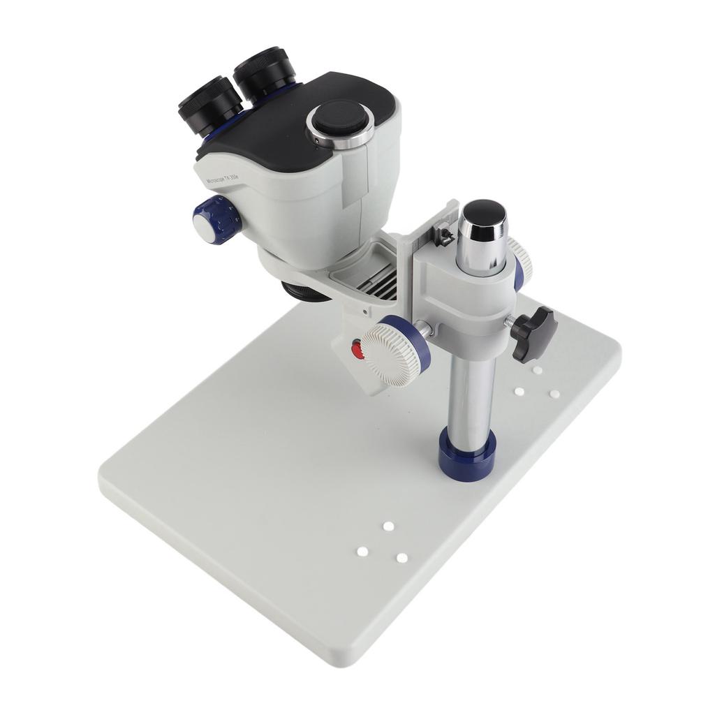 3.5X?100X Zoom Microscope Compound Trinocular Microscope with Light 45 Degree Tilt 360 Degree