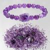 Natural Amethyst Quartz Beaded Bracelets Health Bracelet for Women Yoga Jewelry Gift