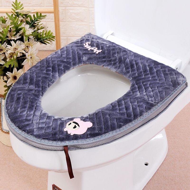 Thickened Cartoon Washable Toilet Seat Cushion Toilet Seat Cushion Toilet Seat Cover Gasket