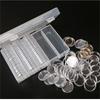 100pcs/set 30mm Clear Coin Capsule Holder Case Transparent Collectable Coin Storage Box for Commemorative Coin Medal Container