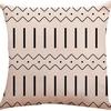 Linear Modern Simple Pillow Case Geometric Style Pillow Case Sofa Cushion Pillow Household Products