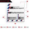 Autoaufkleber Für 1 STÜCK Auto M Performance Power Motorstport Aufkleber Für bmw M Aufkleber X1 X3 X4 X5 X6 X7 e46 e90 f20 e60 e39 f10