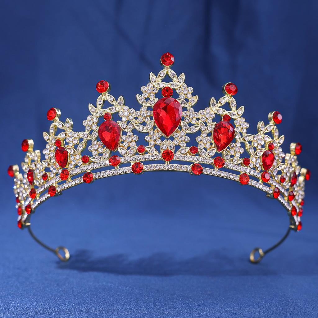 Fashion Crystal Rhinestone Tiaras And Crowns Diadems Headbands For Women Bride Wedding Hair Accessories Jewelry Band