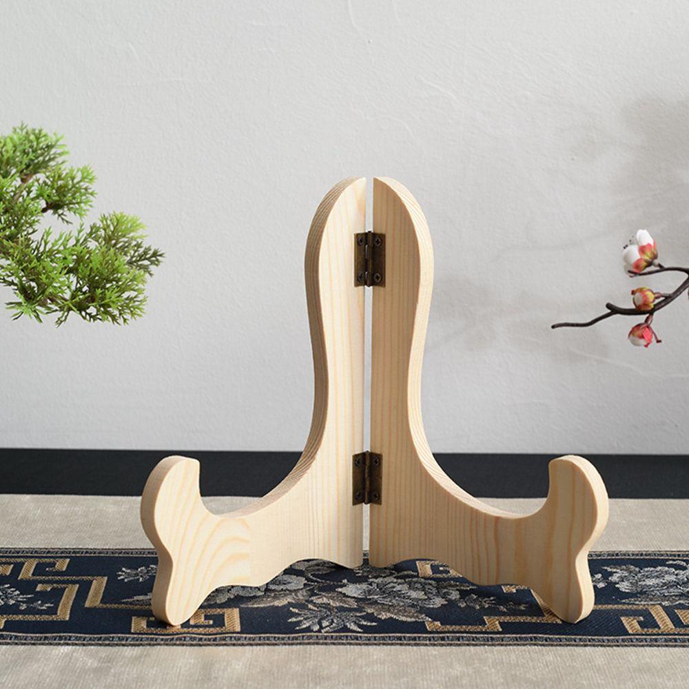 Plate Display Home Decor Plate Tea Cake Dish Easel Display Stand Decorative Rack Storage Rack