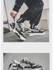 Men's National Style Trendy Autumn Casual Sports Shoes with Thick Sole