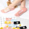 5 Pairs of Ladies Spring and Summer New Small Daisy Crystal Silk Short Boat Socks