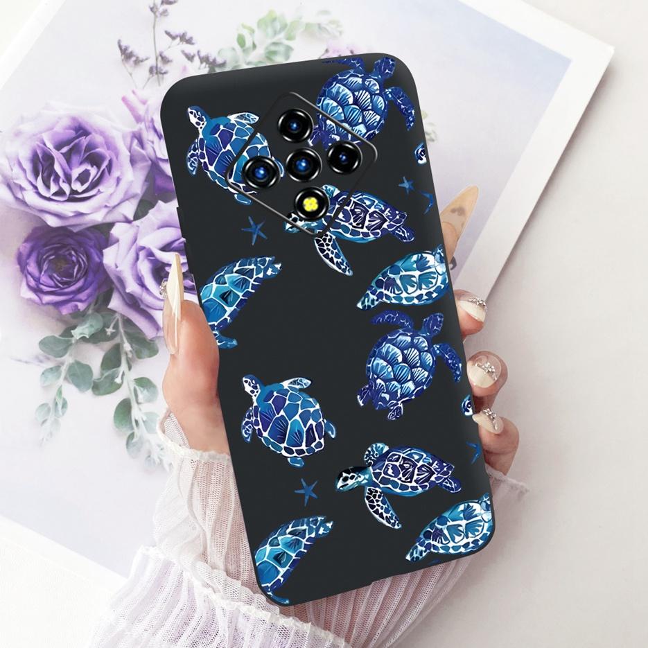 For Infinix Zero 8 Case X687 Stylish Flowers Butterfly Painted Cover Soft Slim Phone Case For Infinix Zero 8i Zero8 i X687B Bags