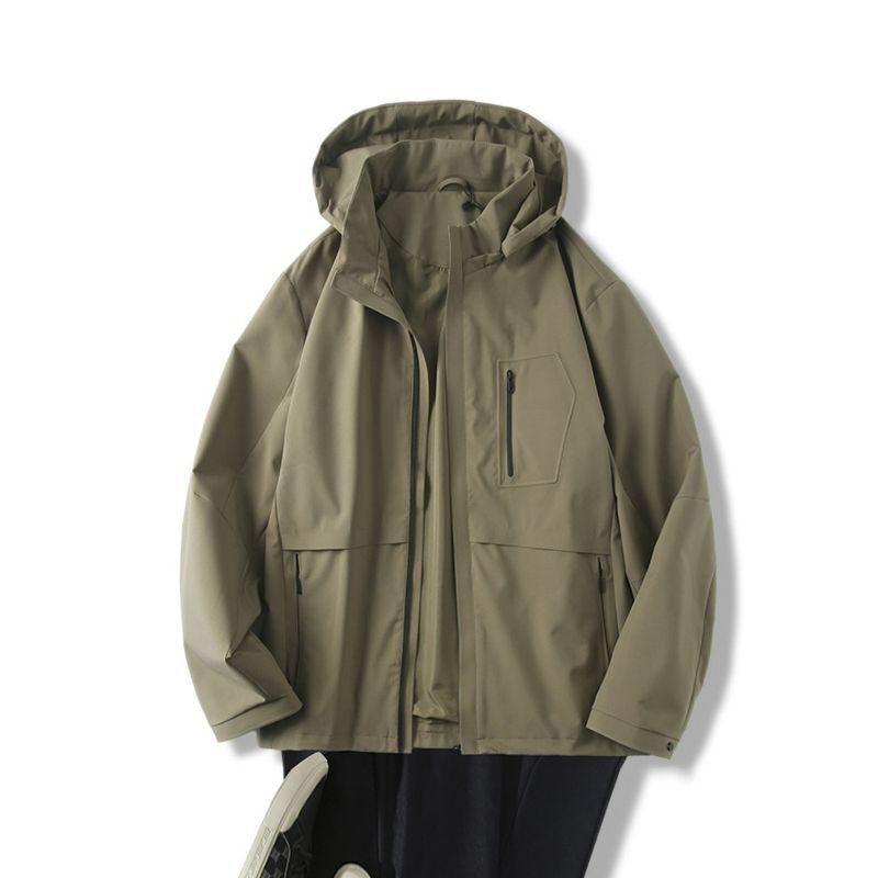 Outdoor Jacket Outerwear Men's Spring and Autumn Windproof Waterproof Sports Trench Coat Foreign Trade Cattle Goods American Cargo Jacket