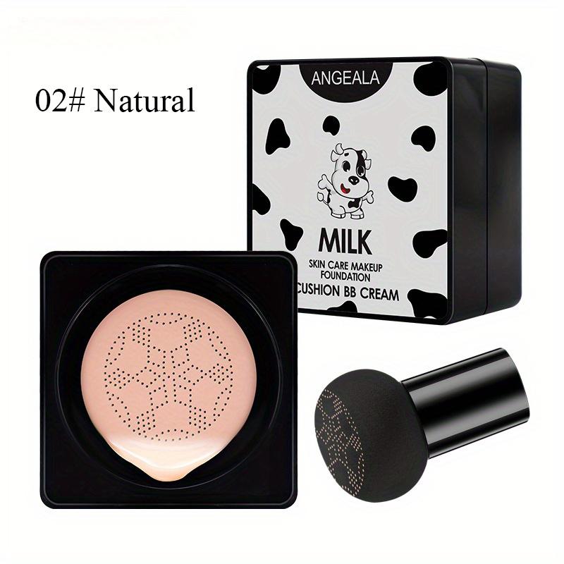 

Молочный BB-крем Грибной крем на воздушной подушке Консилер Тональный крем Увлажняющий осветляющий праймер CC-крем Полное покрытие Равномерный тон кожи Естественный телесный макияж 02#Natural