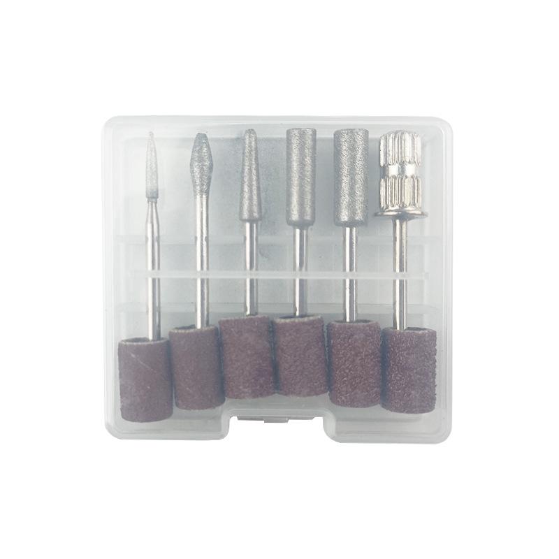 Electric Nail File & Polisher with Base Display - Pen-Style Manicure Grinding & Exfoliating Machine