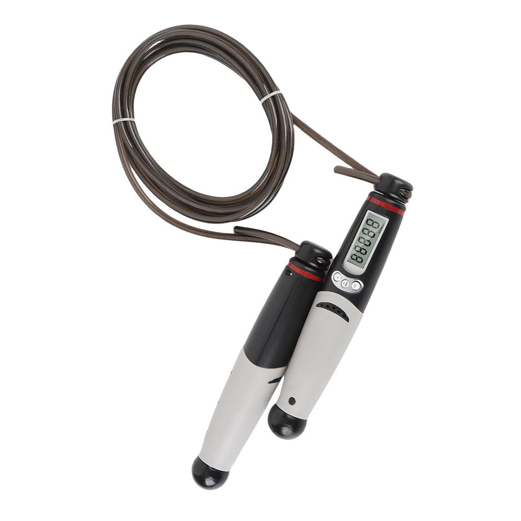 Smartes Springseil mit Zähler 1-Minuten-Timer Übungs-Springseil für Männer Frauen Springseil für