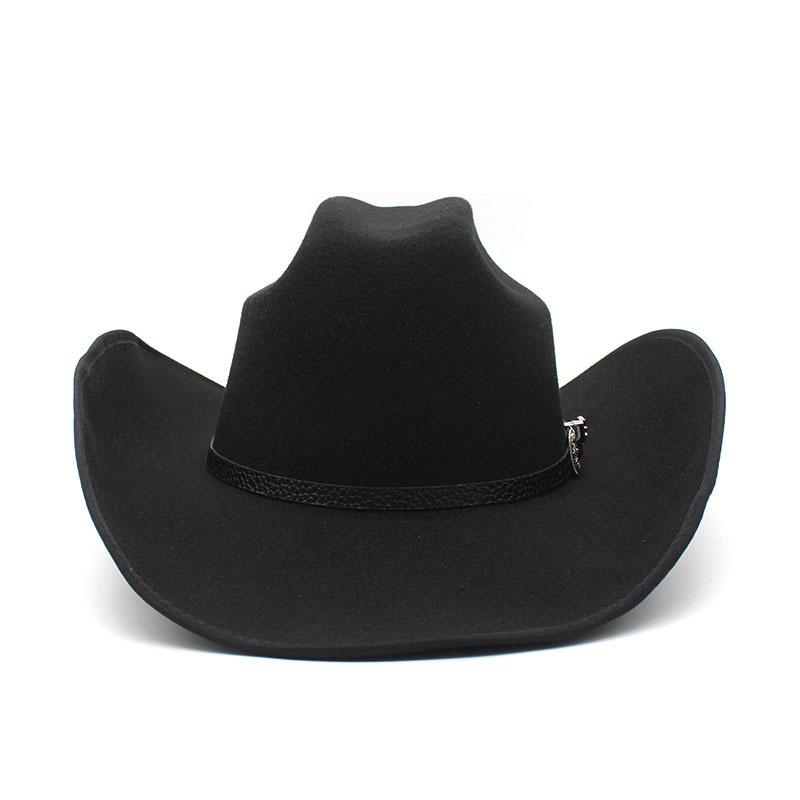 Vintage Cowboy Hat With Wide Brim For Summer Sun Protection And Breathability