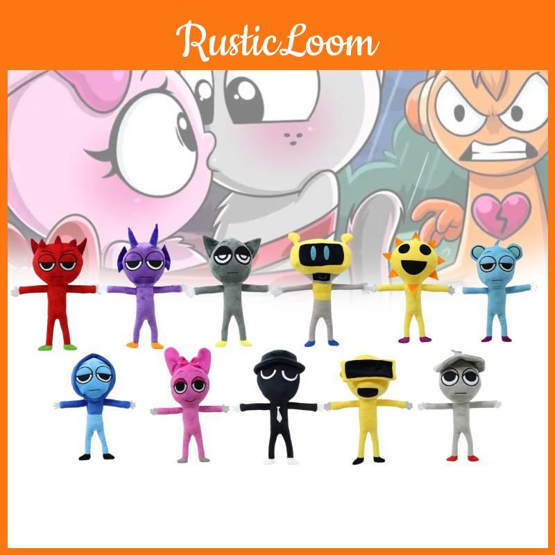 Toy Plush Sprunki Cartoon Gaming Peripherals Holiday Gift Dolls Boys Children