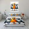 Radiant sheep in spotlight. Bedding sets Duvet covers Pillowcases(1* Duvet Cover 2* Pillowcases without duvet insert)