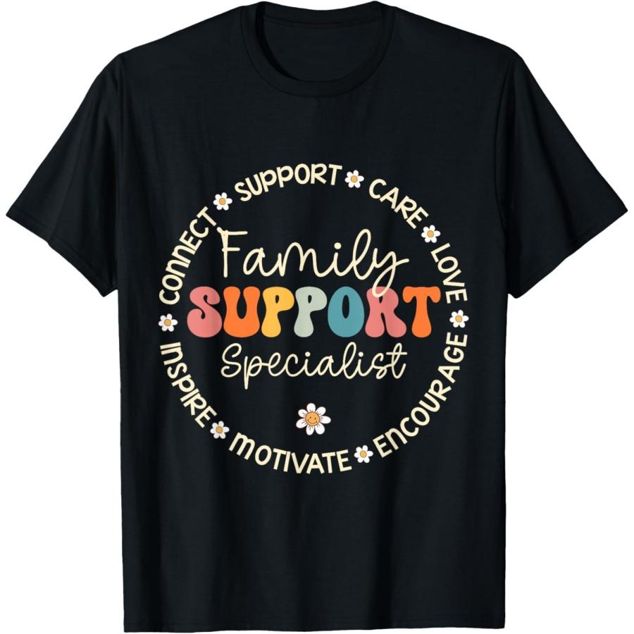 

Family Support Specialist Appreciation Week Back to School T-Shirt XXXXXL чёрный