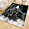 Black Monster Carpet for Living Room Game Rugs Soft Floor Cartoon Rugs Bathroom Rug Mat Yoga Mat Home Decor Tapis Salon