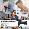 Water Butt Tap Adapter Home Garden Faucet Adapter Durable Plastic Faucet Garden Water Barrel Water Tank Spout Valve