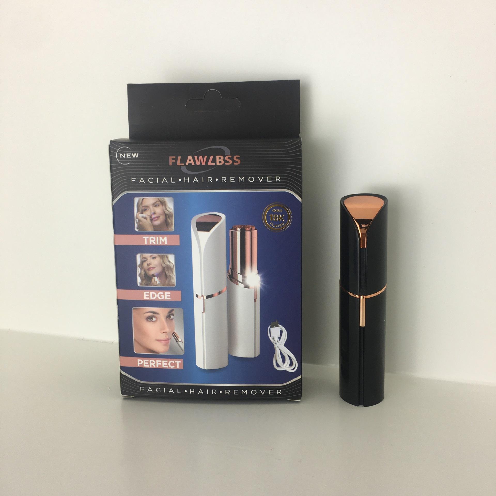 

Touch Flawless Жіночий безболісний епілятор Рум яна Портативна жіноча бритва Акумуляторний епілятор для тіла для обличчя живота пушка