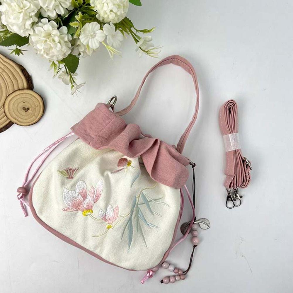 New Chinese Style Embroidery Crossbody Bag Handbag Small Messenger Bag  Women