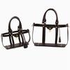 1Pc New Presbyopia Handbag Transformation, Handmade DIY Bag Accessories 26 Toilet Bag Shoulder Bag Set Shell, Black.