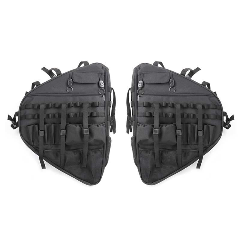 Torba Organizacyjna na Klatkę Bezpieczeństwa Pasująca do Jeepa Wrangler JLJK TJ JKU Wersja 4-drzwiowa Przechowywanie Porządkowanie Akcesoria Samochodowe