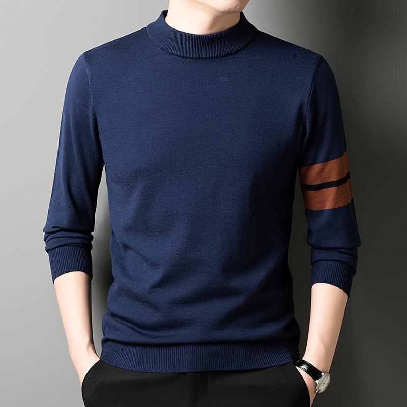 Autumn Men s Crew Neck Casual Fashion Versatile M
