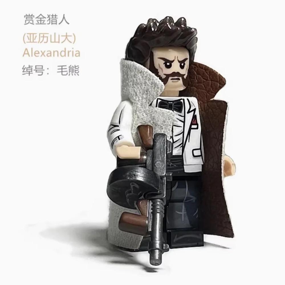 West Cowboy Westworld Building Blocks Police John Marston Arthur Morgan Mini Action Figure Toys