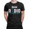 Kawaii LIFE'S TOO SHORT FOR Amateur Ham Radio T Shirt Unisex Cotton Short Sleeve  O-neck Summer Top Tee