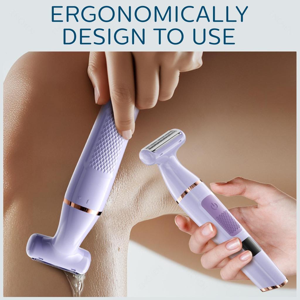Xiaomi ENCHEN A1 Epilator Women Electric Hair Removal 3-IN-1 Smooth Blades Dry and Wet Use Body Hair Trimmer Shaver