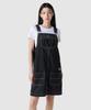 UMBRO Crispy Taslan Women'S Overall Dress Black Denim (Uq222Cop59)