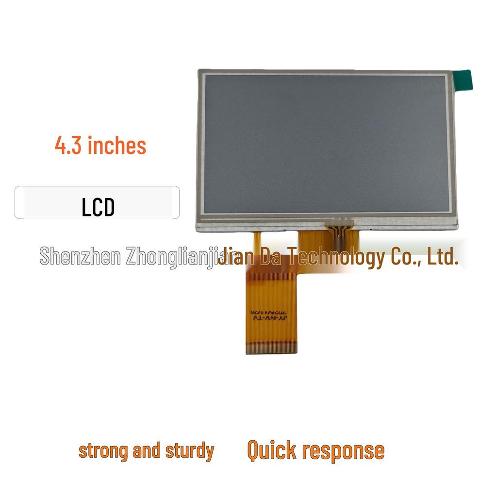 4.3" TFT LCD Touch Display for Security Industrial Control (480x272)