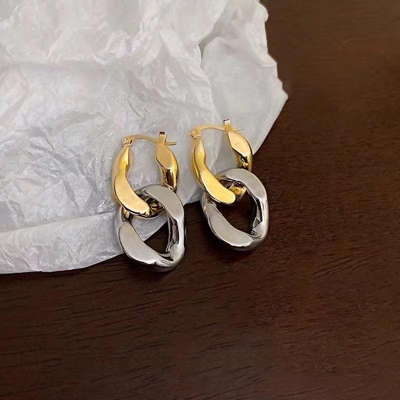 

New 925 Sterling Silver Simple Style Earrings Personality Charm Women Earrings Birthday Gift for Friends Exquisite Jewelry платиновий