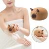 Cute Bath Ball Sponge Cleaning Brushes Cartoon Animal Bubble Sponges Ball Easy Foaming Massage Ball Scrubber For Kids Shower