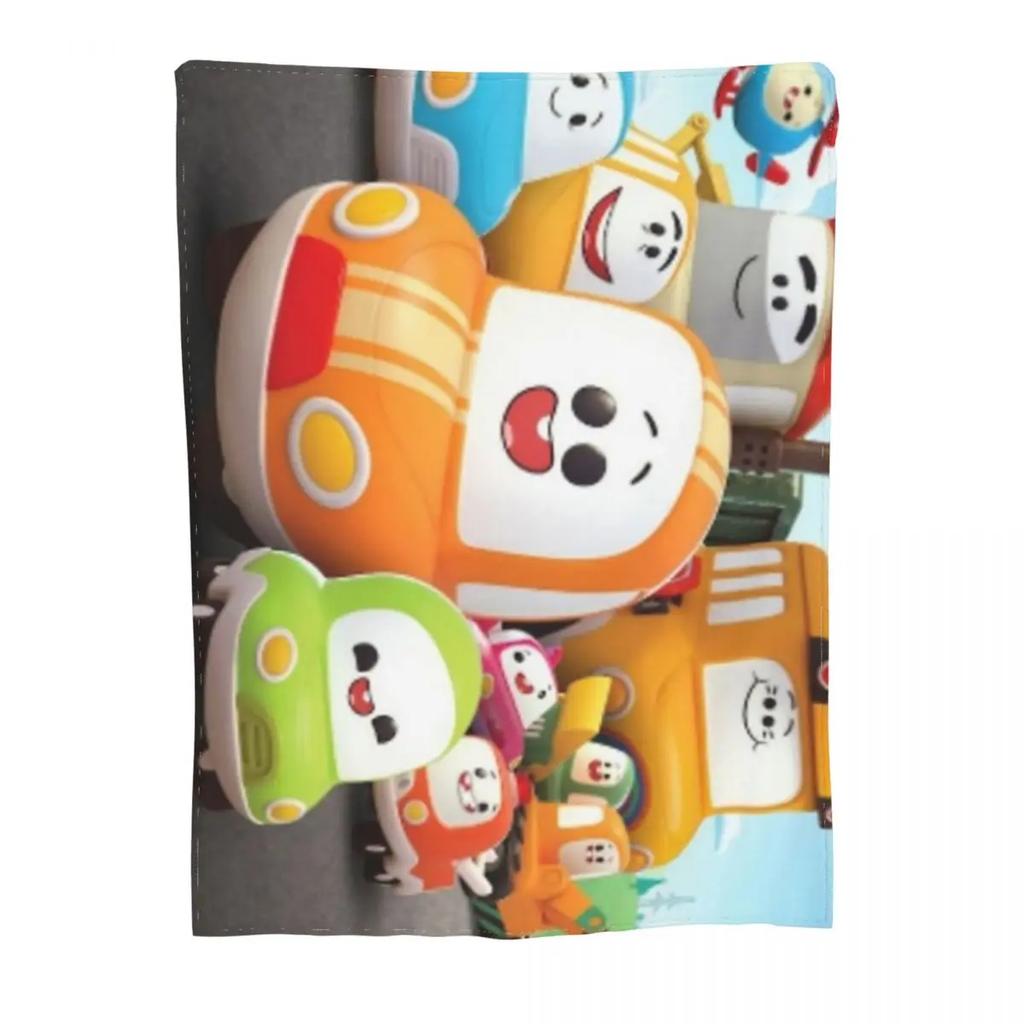 Cory Carson and Friends Poster Throw Blanket Warm Fluffy Shaggy Blankets