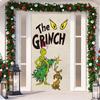 Green Legend Christmas Door Sticker & Hanging Cloth Décor