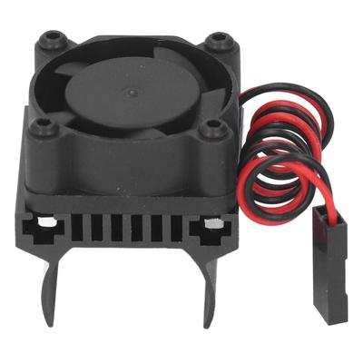 RC Motor Soğutma Fanı Soğutucu Fan Traxxas 118 Uzaktan Kumandalı Araba için RC Aksesuar Siyah