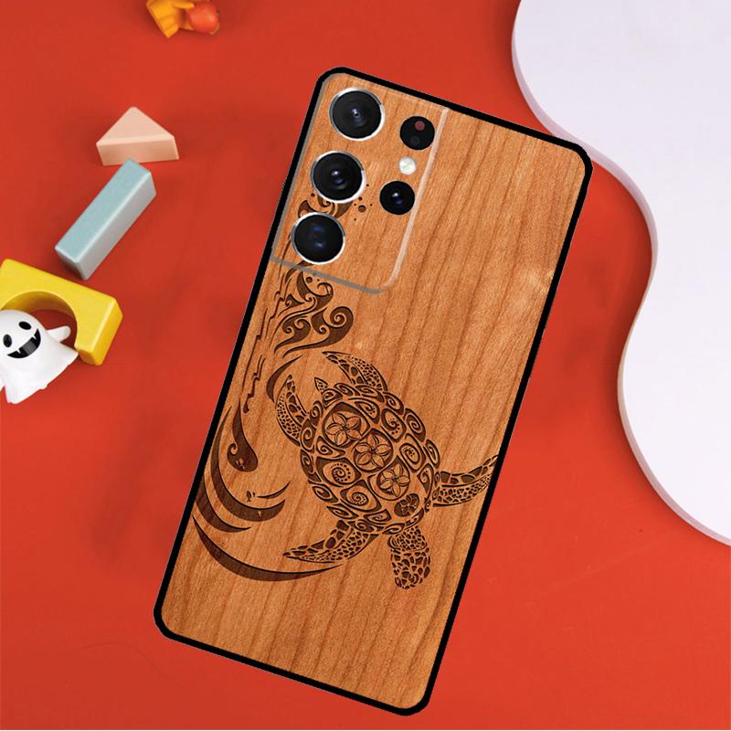 

Чехол для телефона с узором Дерево и черепаха для Samsung Galaxy S25 Ultra S24 Ultra S9 S10 S20 S21 S22 S24 Plus S23 FE Galaxy S24 FE