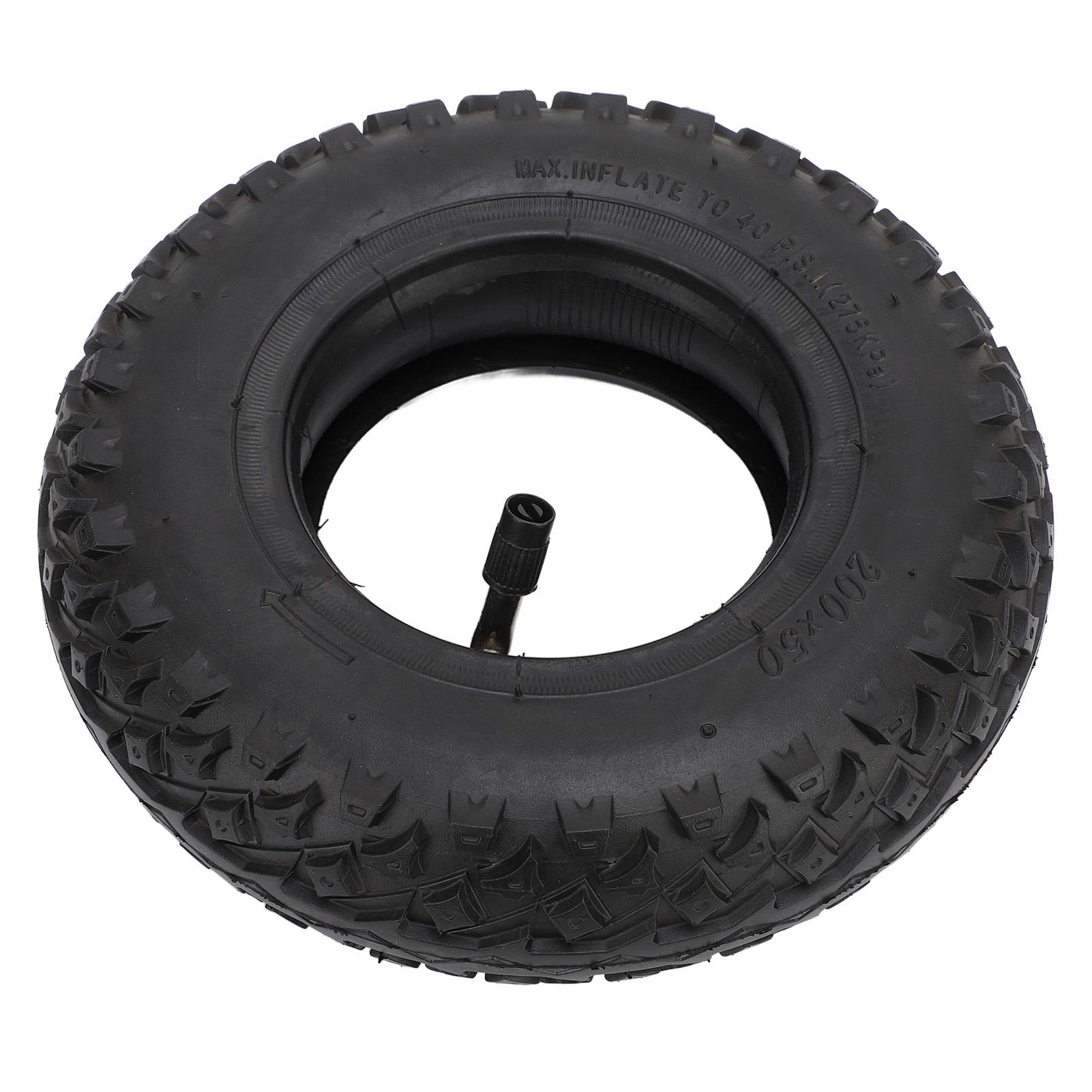 

Шина 200X50 и внутренняя камера с изогнутым штоком клапана TR87 резиновая противоскользящая ударопрочная замена для