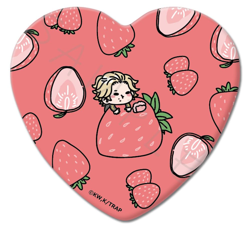 

7th edition can badge Mocho NB Tokyo Revengers [Sano Manjiro] Heart-shaped