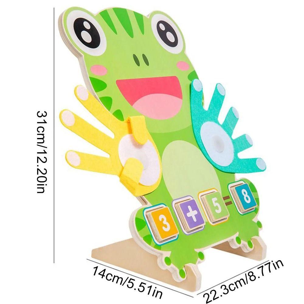Montessori Frog Finger Operation Kids Toy Children Counting Toys  Kindergarten Kids