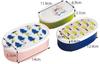 Skater Bento Sealable Storage Set of Moomin 860ml Box, Containers, Containers, 3, Puto, (SRS3S)