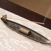 Chic Style Incense Burner Tray Metal Incense Censer Unique Aromatherapy Ornament  Temple Burning